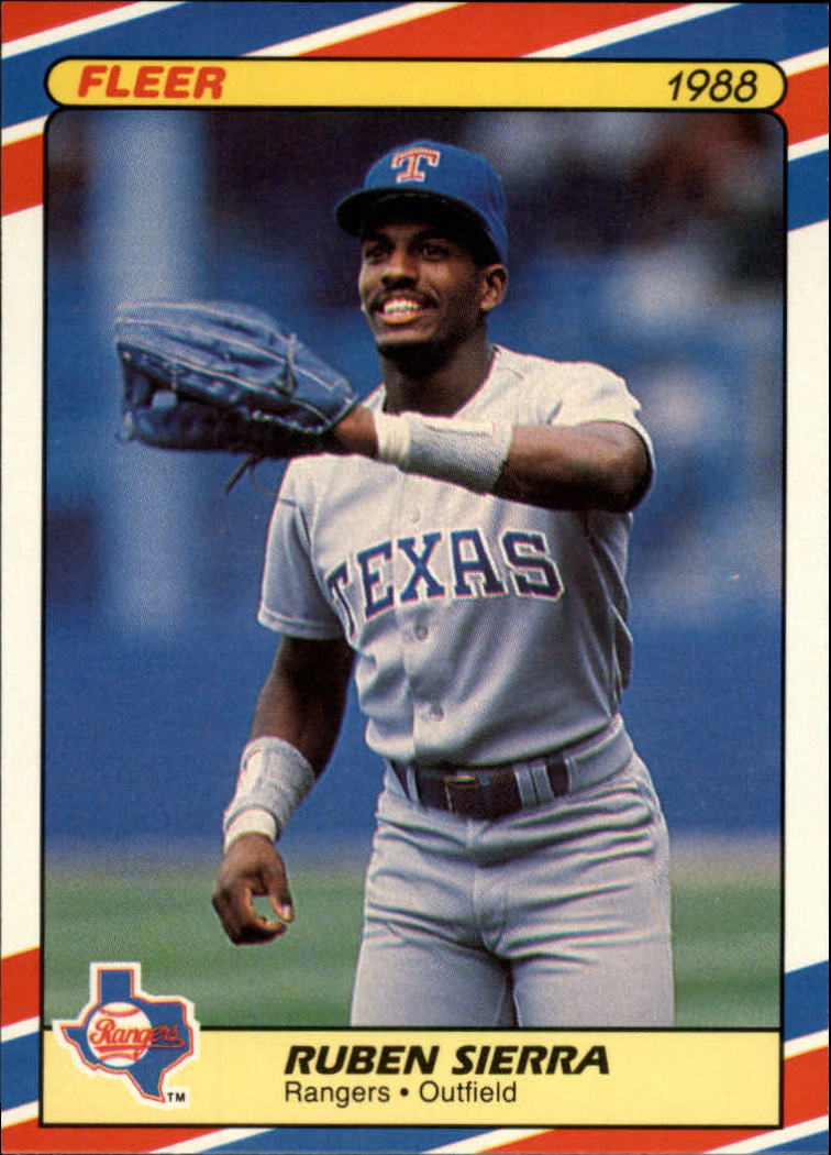1988 Fleer Superstars Baseball Cards   036      Ruben Sierra